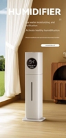 Humidificateur Intelligent 8L à Grand Spray Muet avec Stérilisation à Humidité Constante Aromathérapie Électrique pour Usage Domestique Hôtel