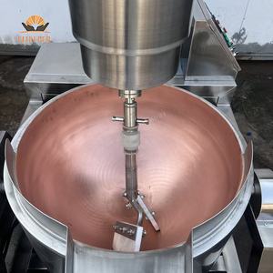 Olla de Cobre Inclinable para Cocinar |   Olla Mezcladora Planetaria, Olla Inclinable con Recipiente de Cobre, Antiadherente, para Salsas de <span class=keywords><strong>Chocolate</strong></span> y <span class=keywords><strong>Caramelos</strong></span> - Product Image 2