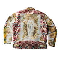 Blouson Bomber Femme Personnalisé Hiver Manches Longues Fermeture Éclair Détails Patchwork Style Streetwear Service OEM Logo Avant Y2K