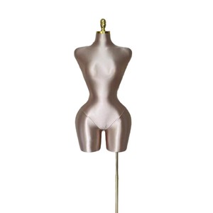 Mannequin en mousse demi-corps pour femmes rondes, style européen et américain, avec poitrine et fessiers volumineux, idéal pour l'affichage - Product Image 5