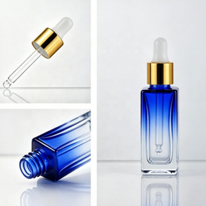 Botella de vidrio cuadrada de 8 ml con gotero para aceite, de alta gama, ideal para viajes, fácil de transportar, muestra de belleza, venta directa de fábrica al por mayor - Product Image 4