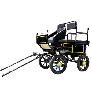 OEM Pony Horse Carriage Park Tour Carruajes para la venta Dibujado Vehículo de ruedas Carro Retro - Product Image 1