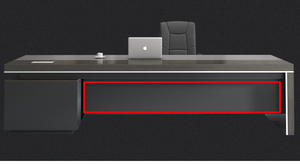 Bàn điều hành máy tính truyền thống bàn văn phòng bằng gỗ Bàn văn phòng không có formaldehyd - Product Image 3