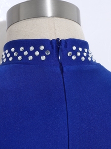 Trajes de Patinaje Artístico sobre Hielo para Niños de 6 a 16 Años, Tops para Competencia de Patinaje, Entrenamiento y Danza Lírica - Product Image 4