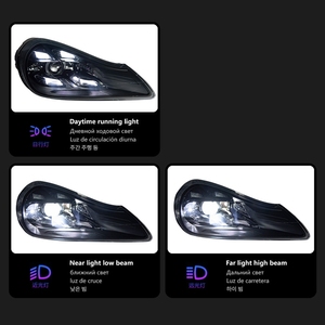 <span class=keywords><strong>Prix</strong></span> d'usine, délai de livraison rapide pour les phares de <span class=keywords><strong>Porsche</strong></span> <span class=keywords><strong>Cayenne</strong></span> 2007-2010, ensemble de phares à LED, lifting, matrice LED, DRL, phare avant - Product Image 4