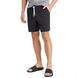 Shorts pour hommes haut de gamme, très demandés, taille élastique, logo personnalisé, mélange coton/polyester tricoté confortable, écologique, séchage rapide - Product Image 3