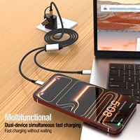 Câble de charge rapide USB C 4 en 1 personnalisé de qualité supérieure, cordon de chargeur universel multiple avec Type-C/L pour iPhone 18 et plus