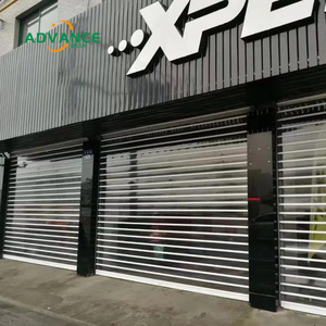 Có thể gập lại ráp Polycarbonate cán màn trập tạm thời phân vùng tổ chức sự kiện không gian nhanh chóng thiết lập PC cửa cuốn - Product Image 5