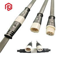 Connecteur de lumière LED extérieur étanche IP65, contact en cuivre, acier inoxydable, 220V UHF PCB, prise de courant, fil
