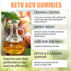 Top Quality Boost Immune System Organic Keto ACV Gummies 1500mg Weight Management <b>Gummy</b> <b>Candy</b> Slimming Products - Product Image 5