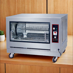 Four à rôtir au gaz en acier inoxydable de qualité commerciale approuvé ETL avec brûleur infrarouge, modèle GR-268-1 - Product Image 2