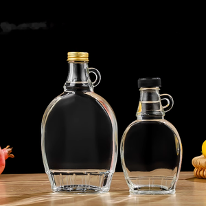 Botellas de Vidrio Transparente para Mermelada de Arándanos, Miel, Jarabe de Arce, Azúcar, Vino, <span class=keywords><strong>Licores</strong></span>, Vino de Frutas, con Tapa de Rosca, Suministro de Fábrica - Product Image 5