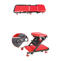 Kursi Bengkel Beroda Creeper Seat Rolling Stool Garage Z Car Creeper Repair untuk Perbaikan Mobil Bekas