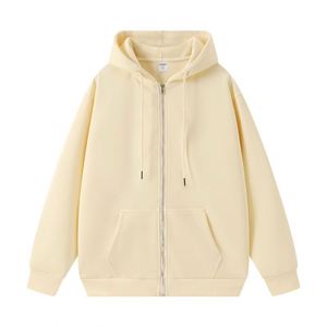 Design Heavy <b>Weight</b> <b>Small</b> MOQ Zipper Hoodies 330gsm Embossed Print Custom Design Private Label Hoodie - Product Image 2