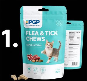 Comprimés <span class=keywords><strong>anti</strong></span>-ver à croquer <span class=keywords><strong>pour</strong></span> chats et chiens Supplément de vitamines <span class=keywords><strong>pour</strong></span> les soins de santé des animaux de compagnie emballés dans des bouteilles - Product Image 2