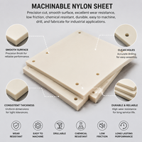 Plaque en nylon de forme personnalisée PA6 PA66 MC, plaque en polyamide avec trous percés, service d'usinage CNC, plaque industrielle résistante à l'usure