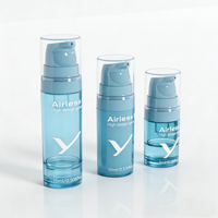 Flacon pompe sans air PP indispensable au quotidien 5ml 10ml 15ml pour lotion, crème, crème pour les mains, crème de nuit, hydratant visage