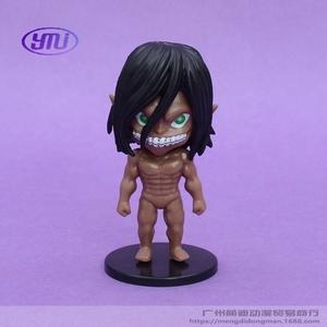 6 estilos Attack on 2nd Gen Eren <span class=keywords><strong>Levi</strong></span> <span class=keywords><strong>Mikasa</strong></span> figura modelo estatua coleccionable Anime decoración regalo muñeca juguete de acción Titan Set - Product Image 2