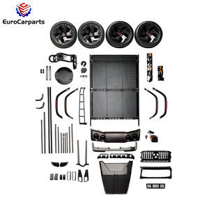 G Class G Works ชุดกันชน<span class=keywords><strong>หลังคา</strong></span>100% สลักเกลียวสีดำสำหรับ W465 G63 G500 G400D Mercedes-Benz 2025ใหม่ - Product Image 4