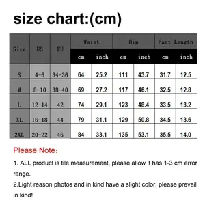 Pantaloncini da Notte a Quadri per <span class=keywords><strong>Donna</strong></span> con <span class=keywords><strong>Bottoni</strong></span> Vita Alta Elastica Vintage Estate 2024 Casual Larghi e Dritti - Product Image 6