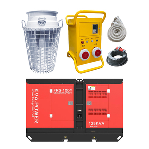 Emergency <strong>Fire</strong> Pump 10 - 600 M&sup3;/h And Generator Set With Sound Insulation Panels 100kw Control ATS Emergency Equipment Supplier - Product Image 1