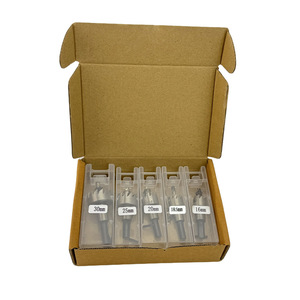 Kit d'ouvre-trous en acier rapide Haantai 16mm 18.5mm 20mm 25mm 30mm à pointe en carbure pour perçage de tubes métalliques - Product Image 5