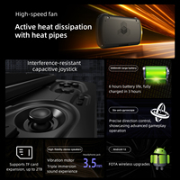 Console de jeu portable Slide avec écran de 4,7 pouces, système d'exploitation Android 13, WiFi, batterie de 5000 mAh, assistant IA intégré, lecteur de jeux vidéo