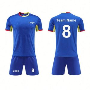 เสื้อฟุตบอลผู้ชายไซส์ใหญ่แบบแห้งเร็วสั่งทำจากโรงงาน ปี 2026 คุณภาพสูง พิมพ์ชื่อและโลโก้ ขายส่งสำหรับสโมสร - Product Image 5