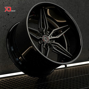 Jantes forgées noires concaves <span class=keywords><strong>XD</strong></span> 2 pièces Deep Dish 18-26 pouces 5x120 5x130 5x114.<span class=keywords><strong>3</strong></span> jantes en alliage adaptées pour C8 E60 F10 E30 E46 - Product Image 1