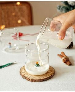 Vaso de Vidrio Soplado a Mano Personalizado sin Tallo con Animales Ocultos, Decoración y Regalo Únicos de Navidad, Personalizado para Mayor Encanto - Product Image 4