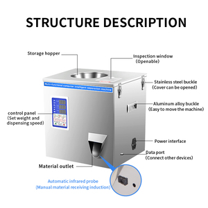 Macchina Multifunzionale per Confezionamento Tè, Dosatrice Quantitativa per Granuli, Frutta, Cereali e Riso - Product Image 3