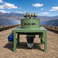 Séparateur magnétique à poudre sèche Zhuiri avec dégaissage électromagnétique, capacité 300-600 kg/h, AC380V, élimination efficace du fer