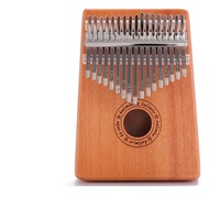 17 Keys Kalimba Thumb Piano Mahogany Material Portable Outdoor Musical Instrument