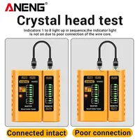 Testeur de câble réseau ANENG M469D RJ45 RJ11, détecteur de câble intelligent à distance pour ligne téléphonique et installation LAN