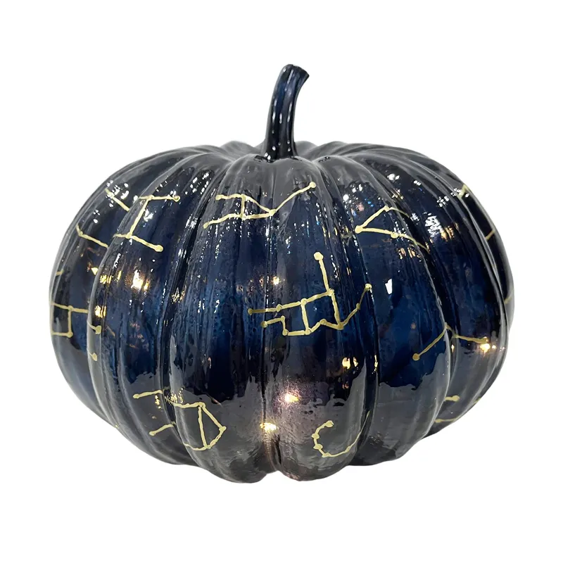2023 neues Design LED Kürbis Ornamente Halloween Dekor für Halloween und Thanksgiving Day Dekoration Kürbis