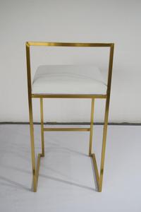 LC44 alto blanco <span class=keywords><strong>bar</strong></span> char industrial con base cuadrada para boda - Product Image 5