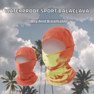 Balaclava imperméable et respirante pour usage domestique avec impression numérique et design dessiné à la main, unisexe, adultes - Product Image 2