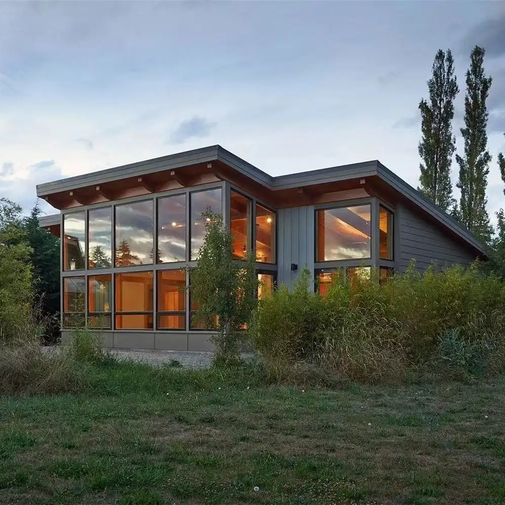 Geprefabriceerde Villa Snelle Bouwen Mobiele Huis Aangepaste Container Huis Prefab Modulaire Huis Stalen Structuur Met Hoge Veiligheid