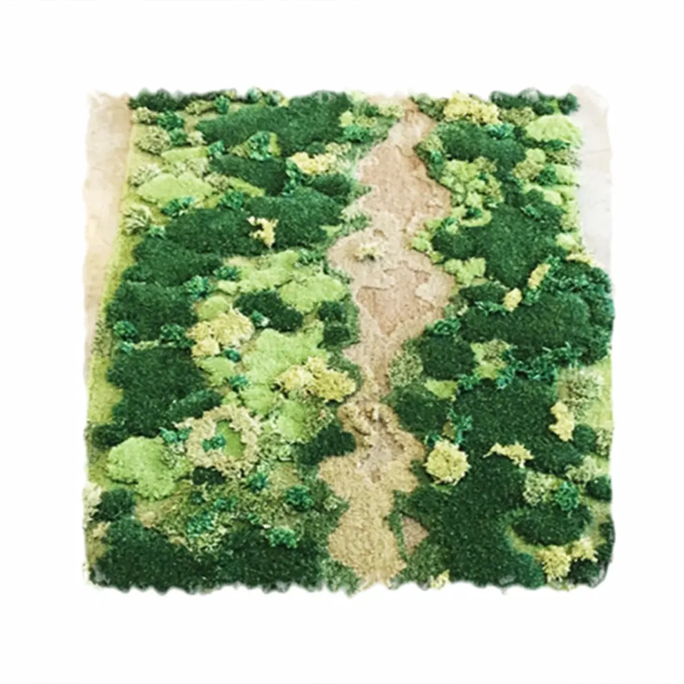 Tapis tufté à la main avec logo personnalisé 3D de forme personnalisée Tapis de dessin animé mignon