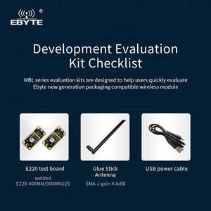 บอร์ดทดสอบโมดูล Ebyte E220 LoRa series ชุดพัฒนาการสื่อสารข้อมูลไร้สาย ชุดส่งข้อมูลไร้สายป้องกันการรบกวน - Product Image 5