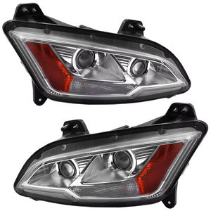 ไฟหน้ารถบรรทุก Peterbilt รุ่นใหม่ ปี <span class=keywords><strong>2022</strong></span>+ 579 แบบอเมริกัน เลนส์ฮาโลเจน พร้อมหลอดไฟ D1R รูปทรง 12V 25W LV-2650 สำหรับดัดแปลง/อัพเกรด - Product Image 2