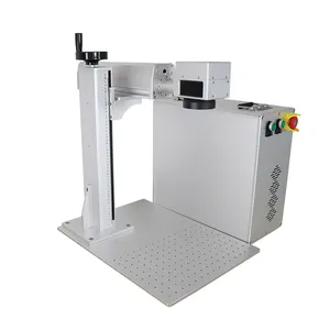 20W 30W 50W Sieraden Zilver Goud Messing Draagbare Fiber Laser Markering Machine Metalen Fles Beker Laser Gravure Machine Hot Sale