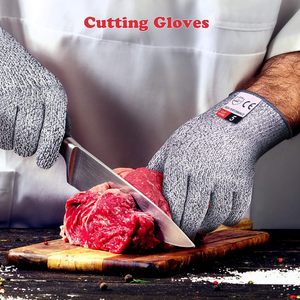 Guantes Resistentes a Cortes <span class=keywords><strong>de</strong></span> Polietileno, Guantes <span class=keywords><strong>de</strong></span> Protección Nivel 5 para Cocina - Product Image 5
