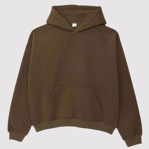 H5561 Manufacturer Supply Wholesales Custom 100% Cotton Blank Unisex <b>Plus</b> <b>Size</b> Hoodies - Product Image 5