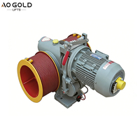 Máquina de tracción de fábrica para motor de montaplatos 100kg/200kg tipo tambor 0.4m/s GT100K/JIAYE