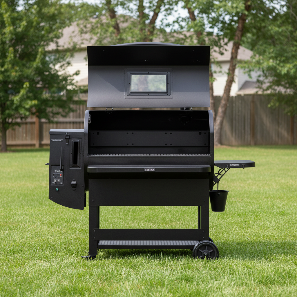Generatore di fumo freddo in acciaio inox Taglia L Affumicatore BBQ per affumicare/cibo carne Affumicatoio Accessori premium Griglia Macchina per il fumo - 15