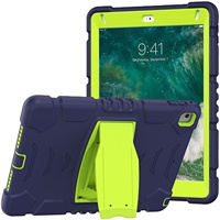 Housse de protection robuste en silicone pour tablette iPad Air 2 2018 6ème génération 5ème génération Pro 9,7 pouces