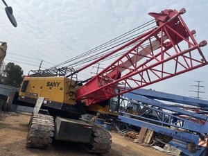 Grúa sobre orugas SANY SCC850A usada, modelo 2021, marca china, capacidad de elevación de 85 toneladas, incluye motor y caja de cambios. - Product Image 2