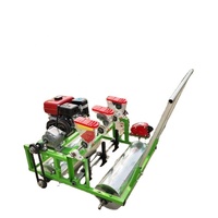 Petit planteur manuel de semences de légumes pour tomates 4 rangées de machines à transplanter les oignons machine à récolter les choux pour fermes 5 en 1 légumes