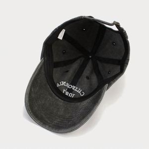 Vintage Washed Embroidered Baseball <b>Hat</b> <b>for</b> Men Sporty Street Style <b>for</b> Spring Summer Customizable Shade Manufactured by Women - Product Image 6